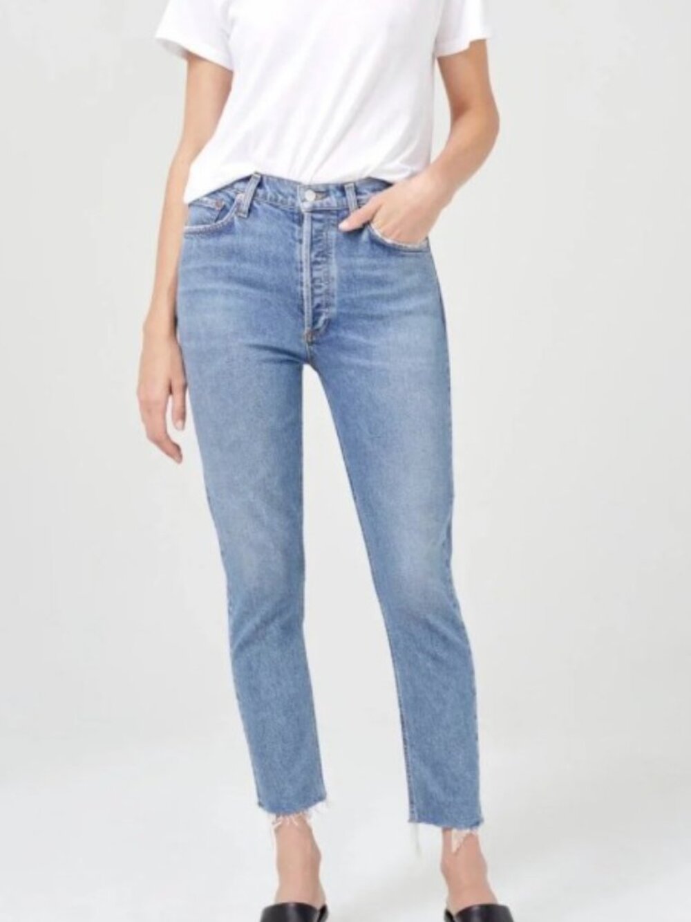AGOLDE Nico High-Rise Slim Jeans - Size 26